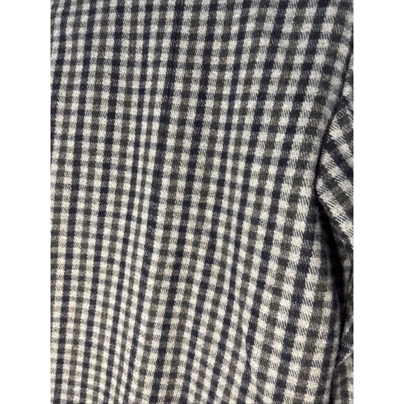 Everlane The Italian ReWool Cocoon Coat Navy/Gray Check Women's Size XXS New - Picture 12 of 16